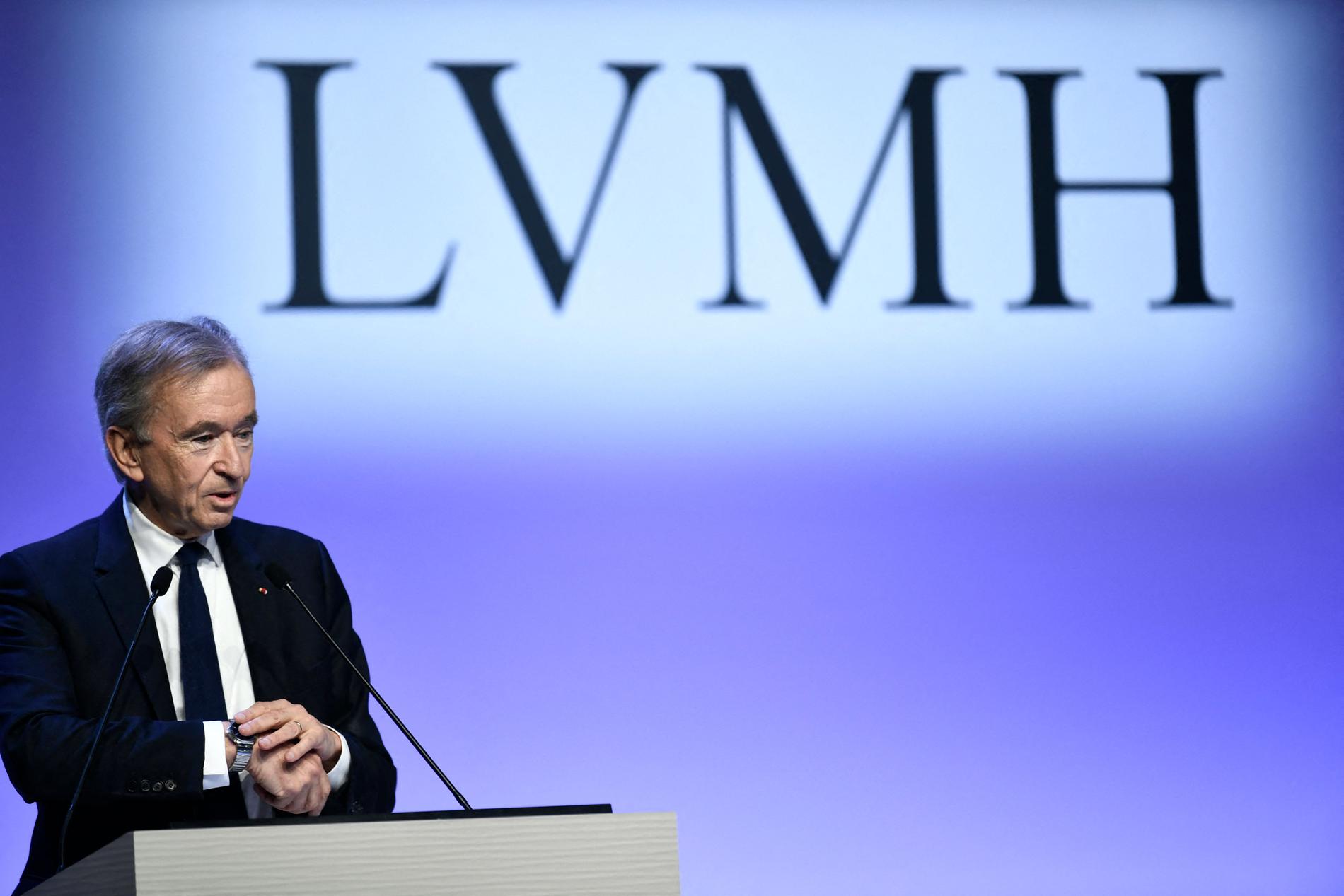 Bernard Arnault er toppsjef i luksuskonsernet LVMH. 