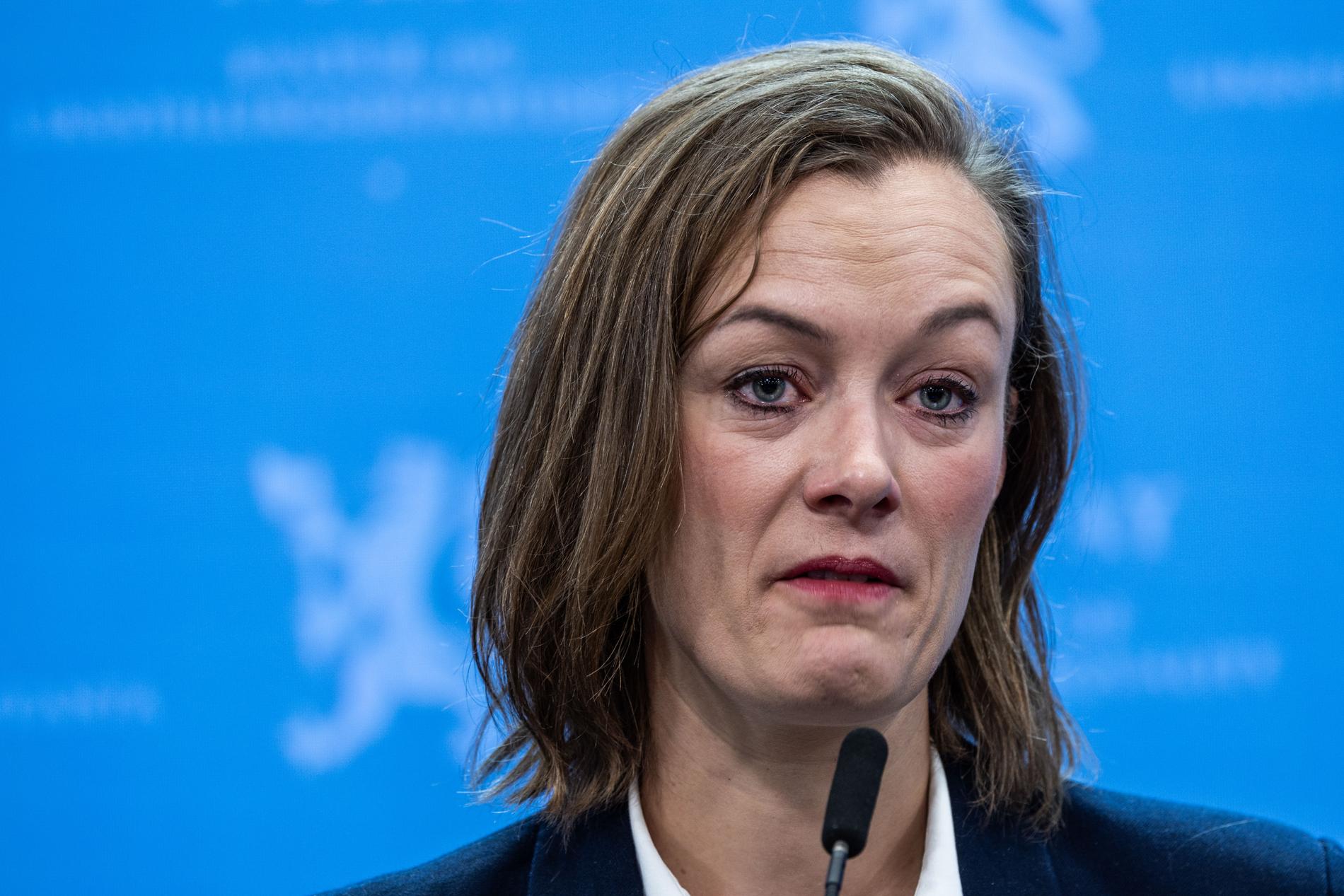 TÅREVÅT AVSKJED: Anette Trettebergstuen (Ap) gikk av som kulturminister i juni, etter at hun foreslo og oppnevnte nære venner og bekjente til verv.