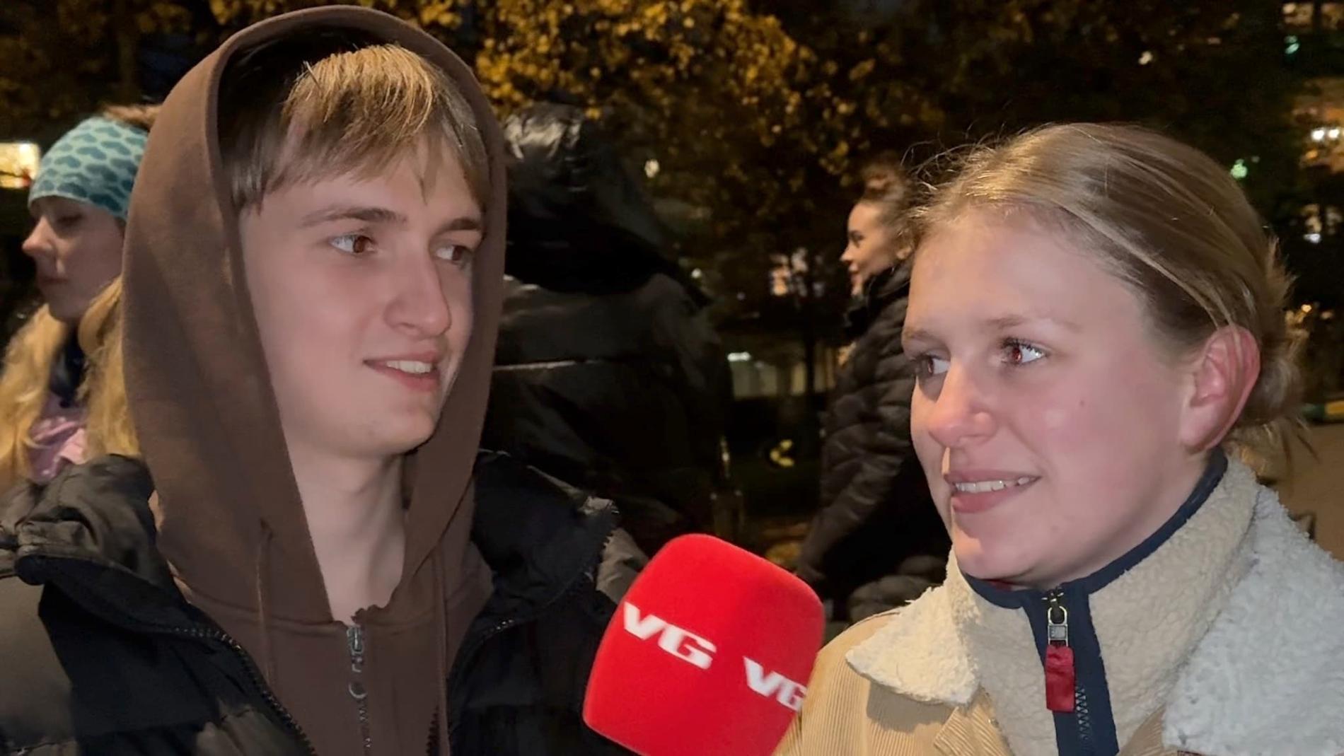 Se studentenes hektiske minutter