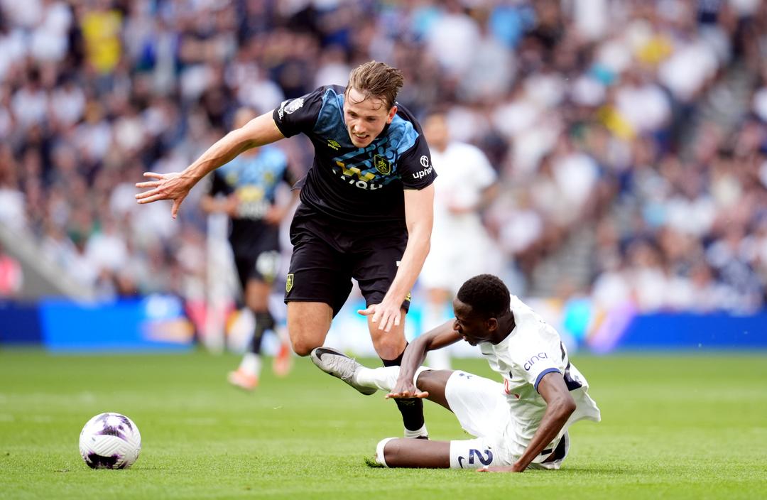 Sander Berge rykket ned med Burnley