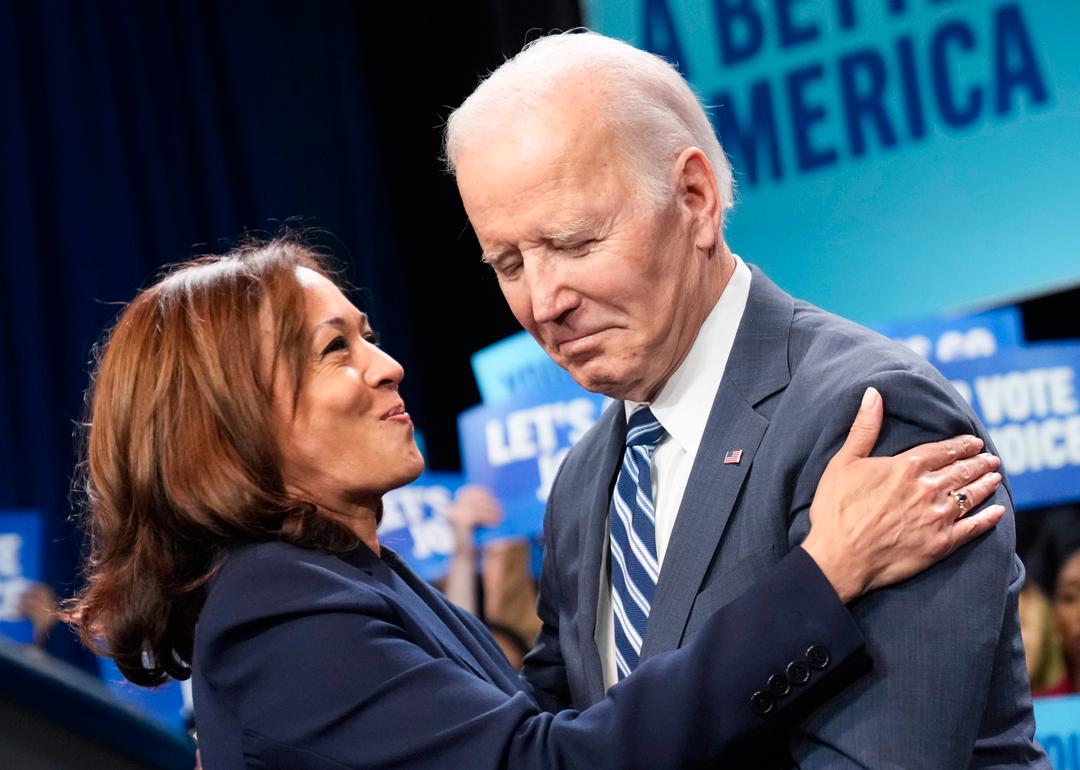 Harris sier hun lurer på om hun burde bedt Biden trekke kandidaturet
