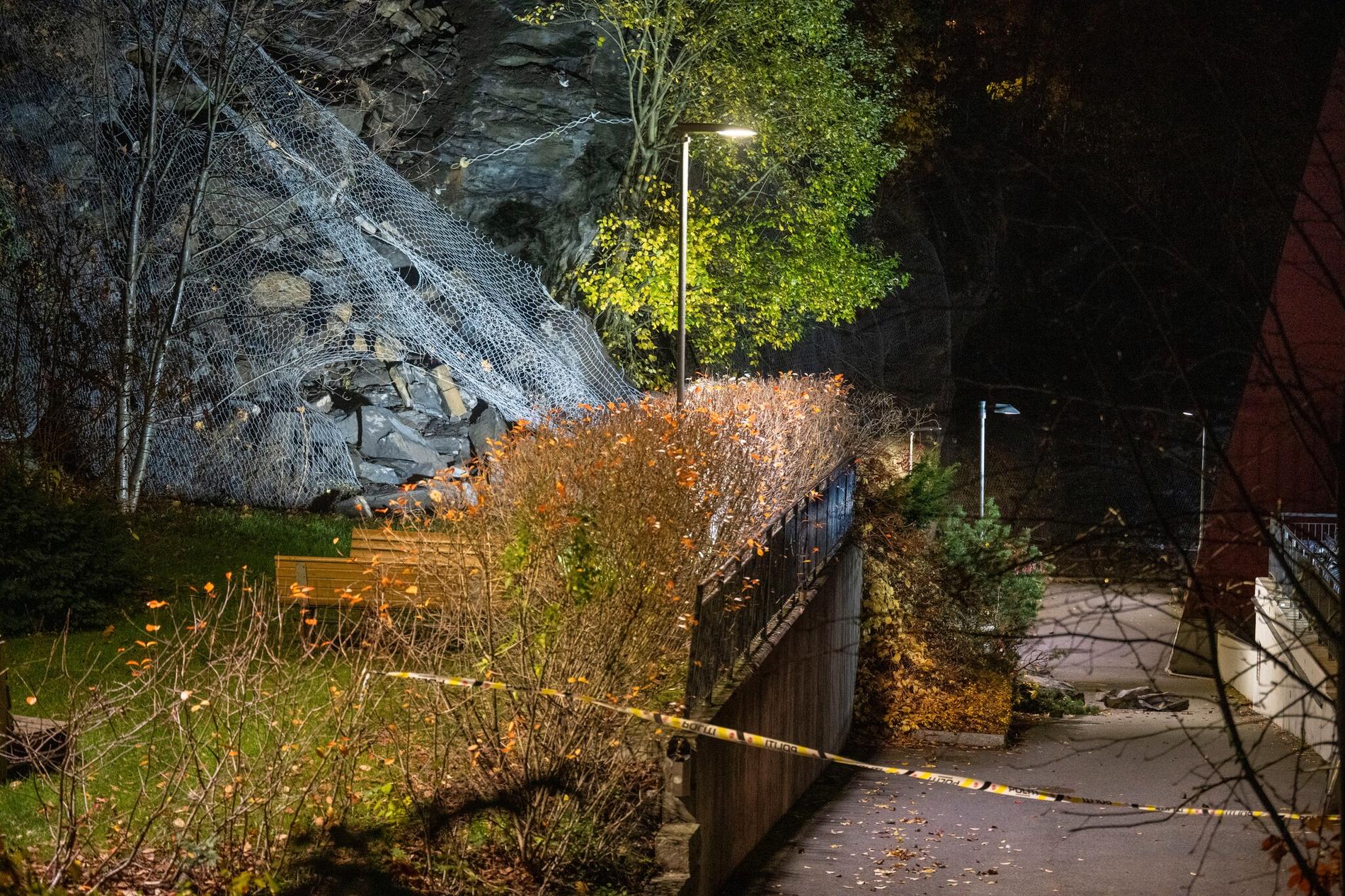 Siste om steinraset på Carl Berner