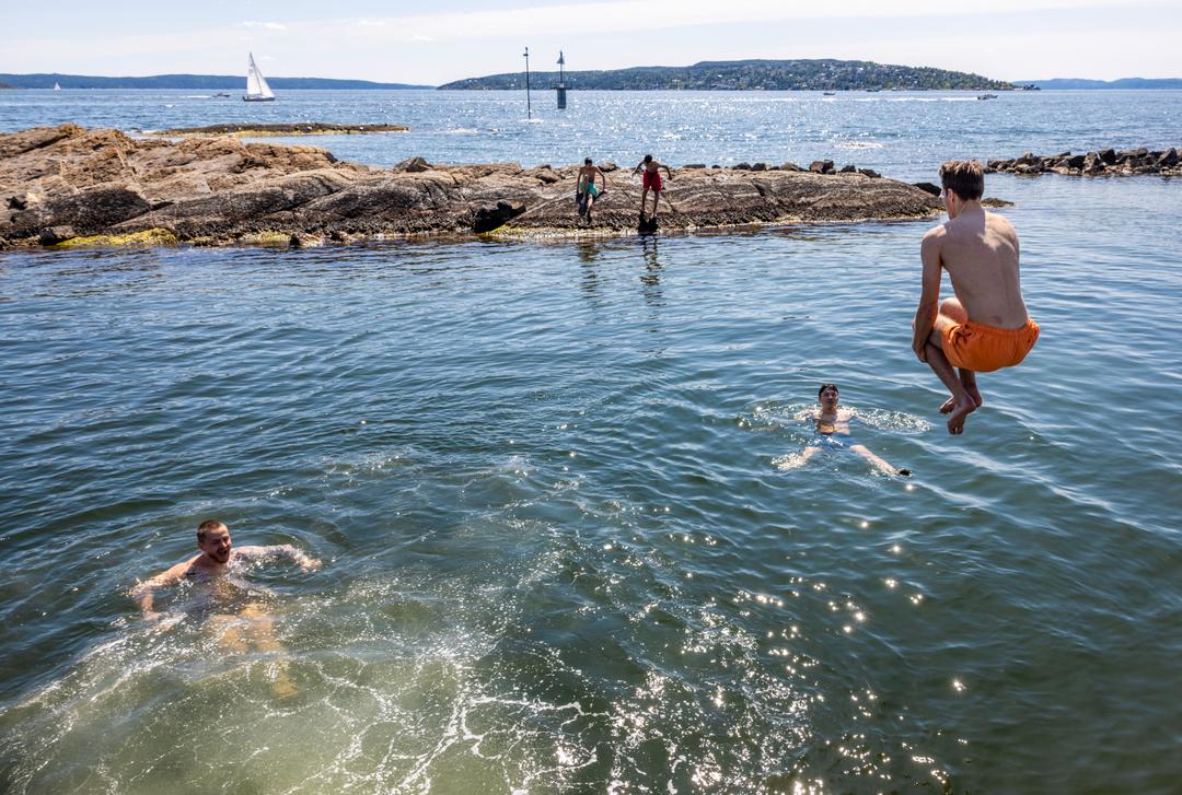 Sommerværet: Kan bli topp tre varmeste