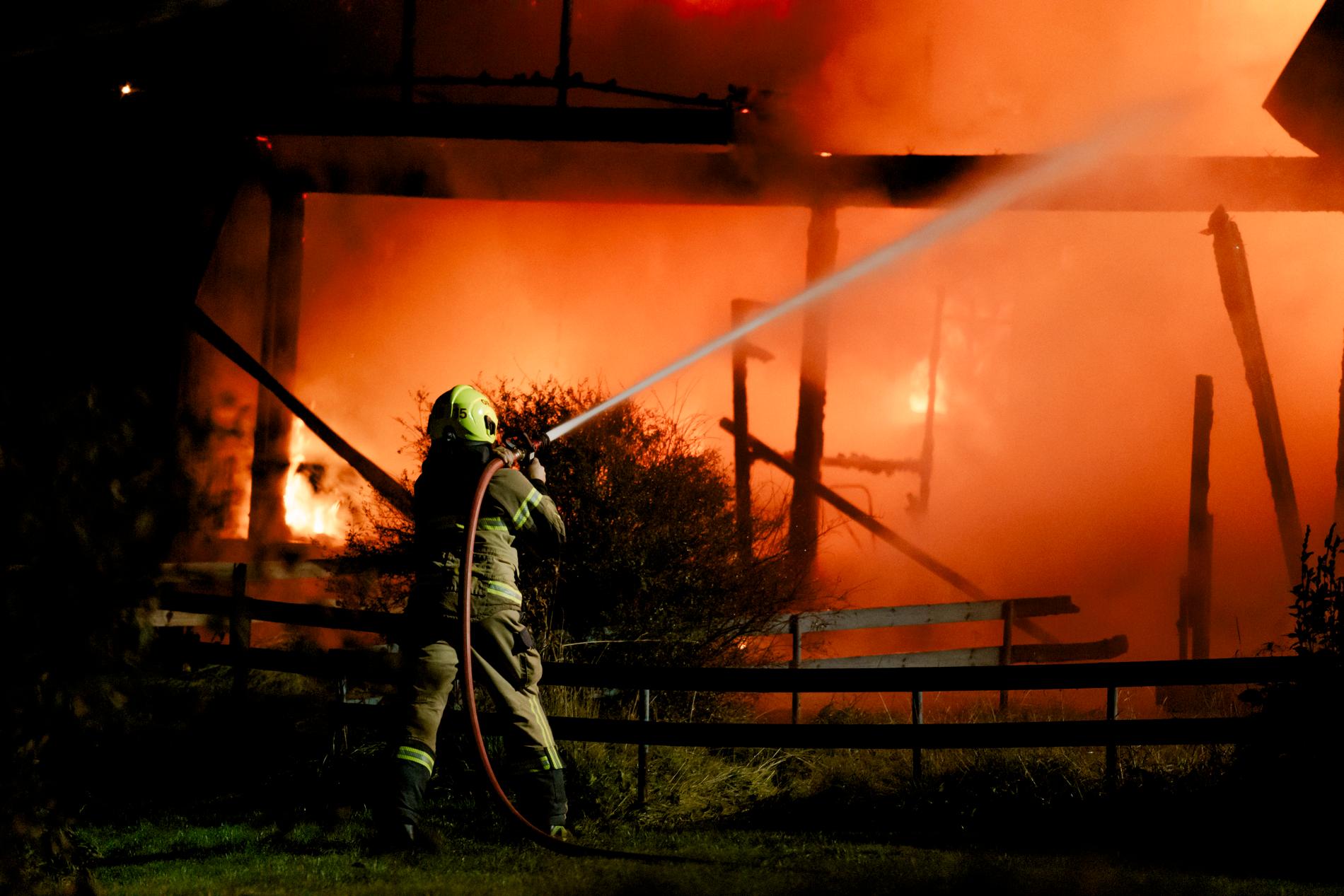 Detailed: Firefighters tried to put out the fire, but eventually realized that all the apartments would be completely destroyed in a sea of ​​flames. 