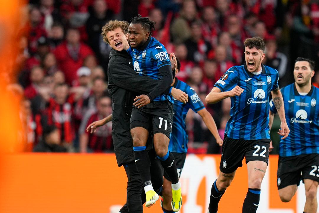 Atalanta vant Europa League etter Lookman-show mot Leverkusen