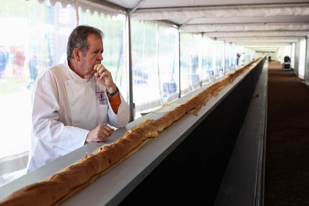 La France a récupéré la “baguette la plus longue du monde”