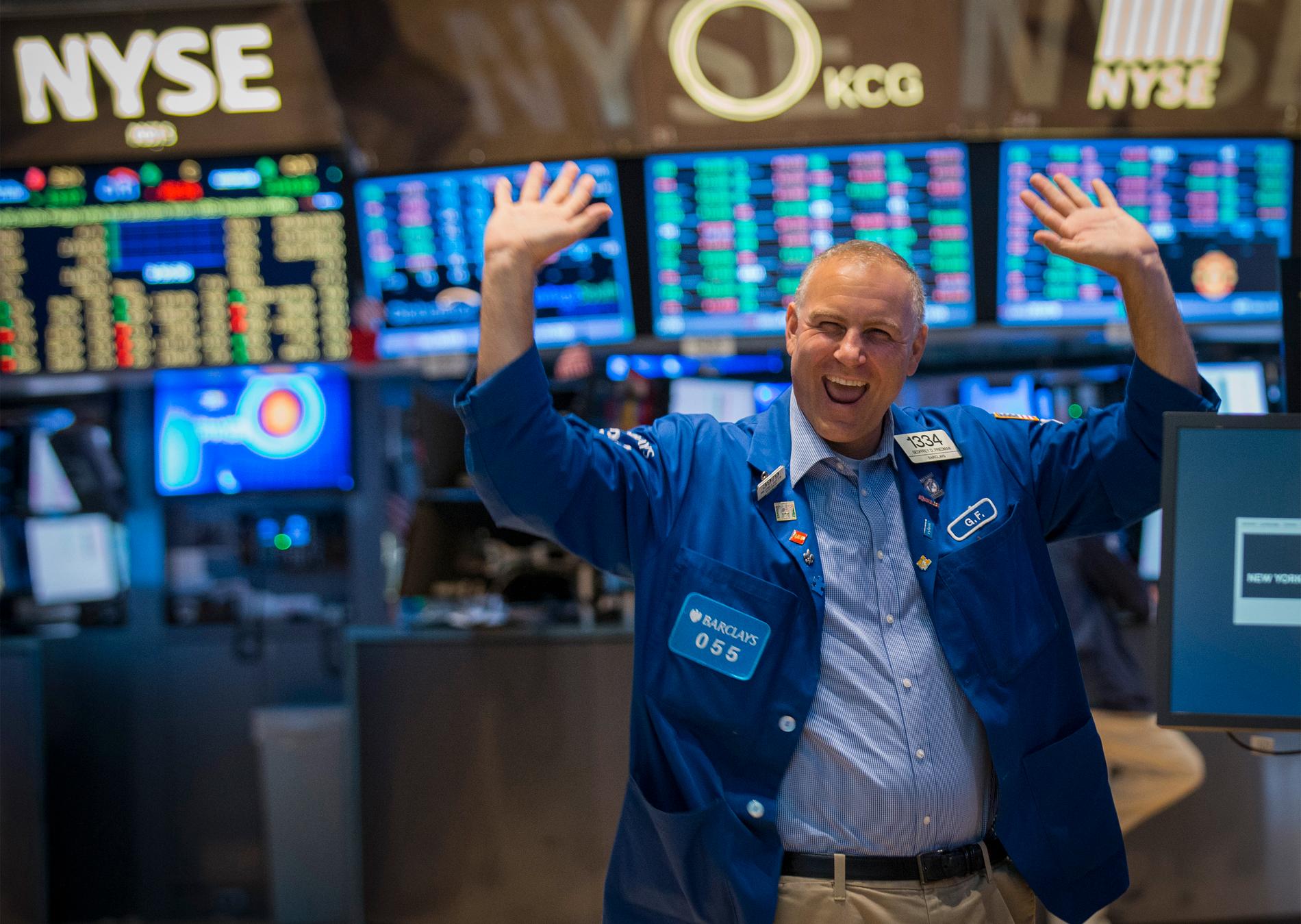 Investorene jubler etter tall fra tek-giganter