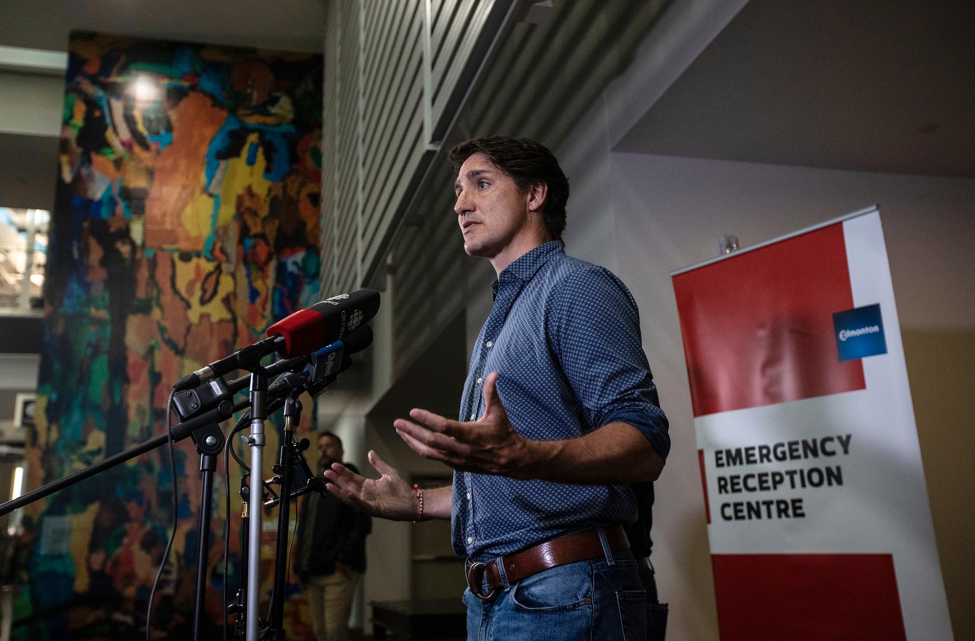 PRIME MINISTER: Prime Minister Justin Trudeau says thousands of people have had to evacuate their homes.