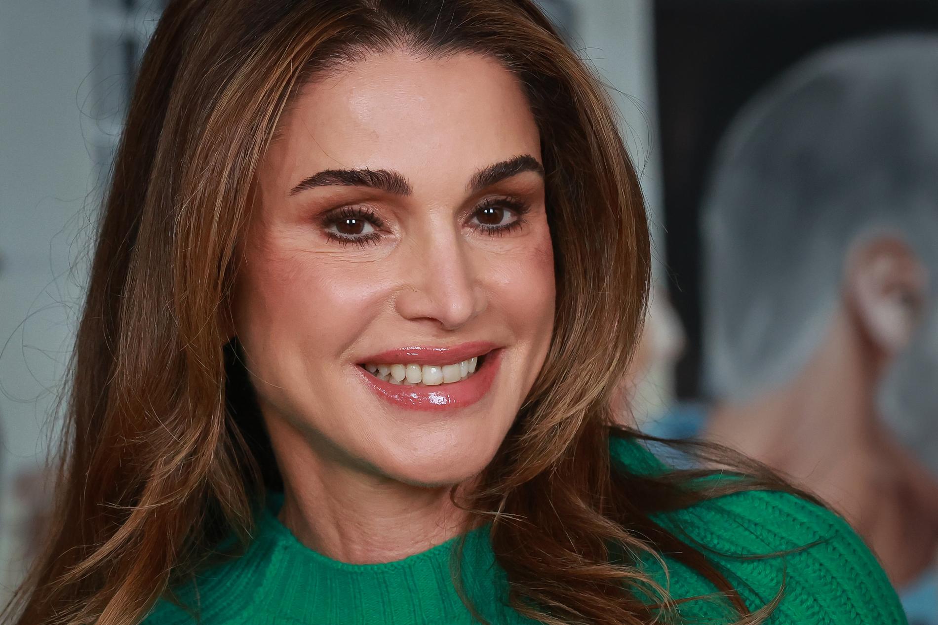 Mother of four: Queen Rania herself has children Hussein, Iman, Salma and Hashem from her husband, King Abdullah II (61), King of Jordan.