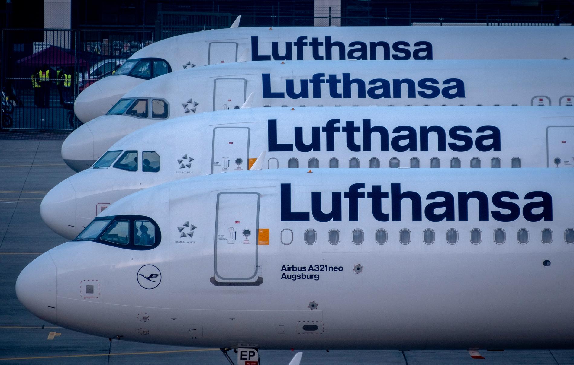 Lufthansas bakkemannskaper får en solid lønnsøkning. 