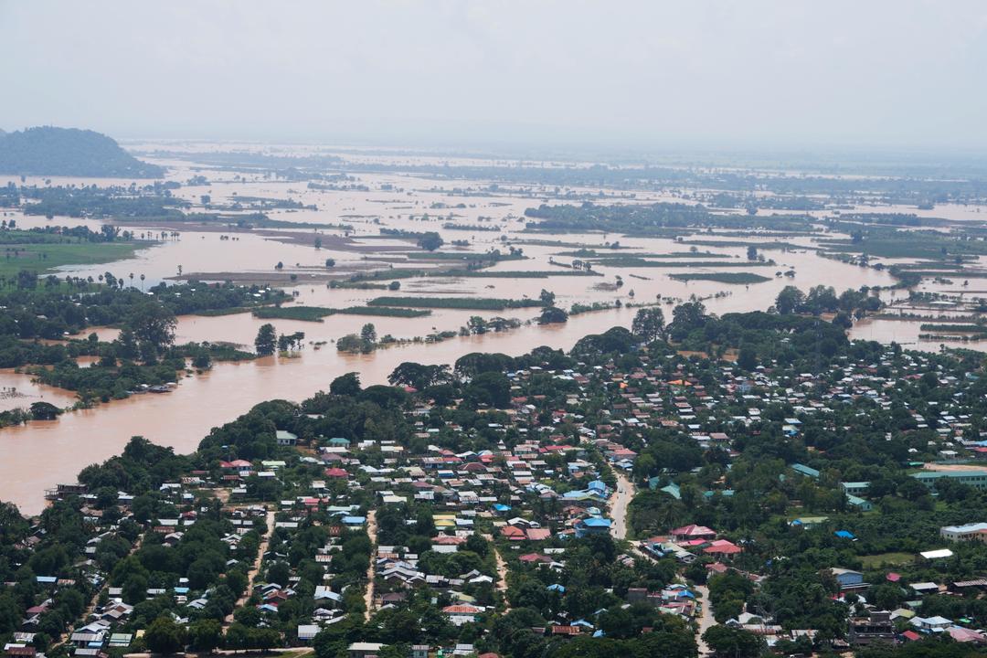 Stigende dødstall i Myanmar etter tyfon