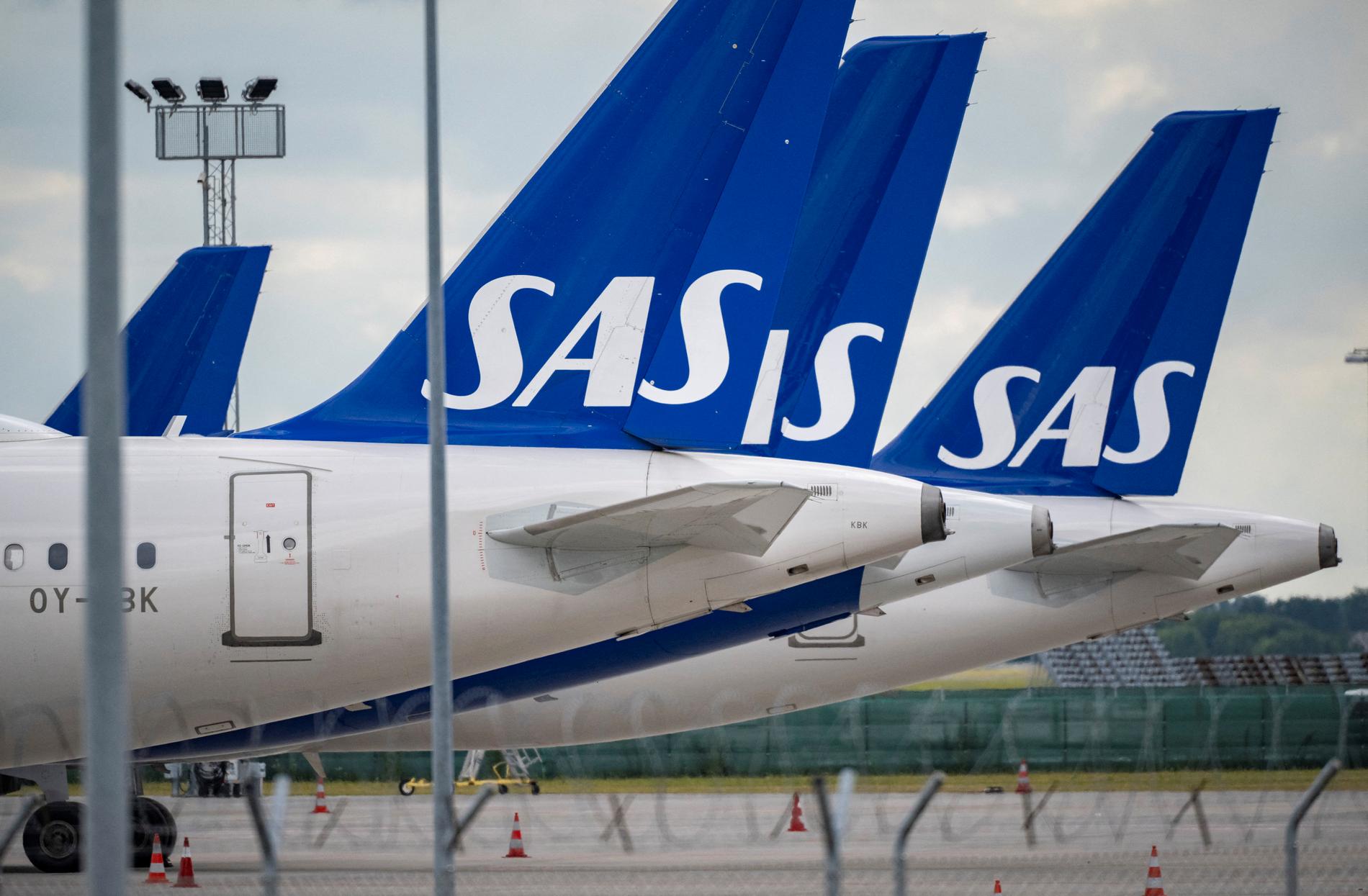 SAS har fått solgt flyrammene til fire gamle Airbus A321-fly. Deriblant avbildede 21 år gamle «Arne Viking».