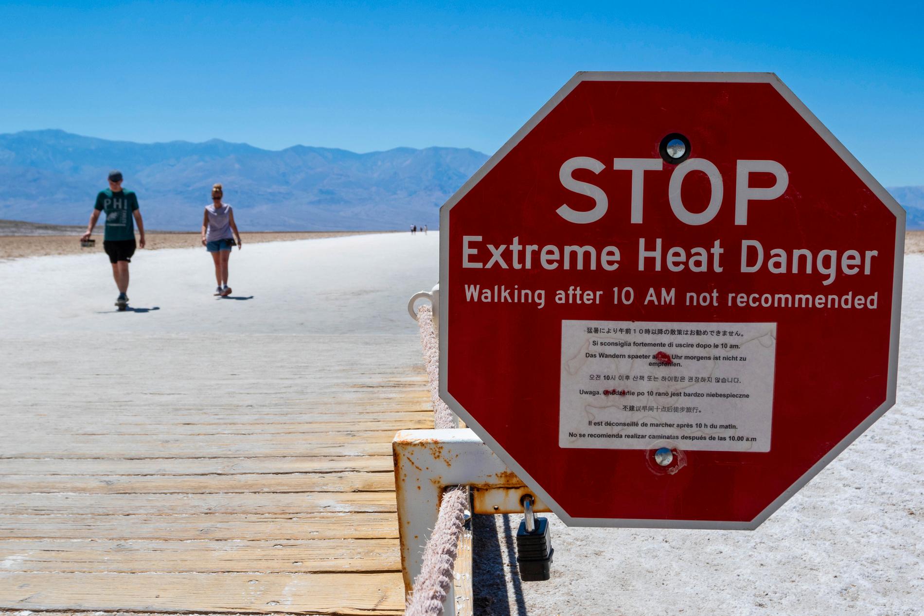 Record Breaking Heat Wave Hits Death Valley, California: Could Reach Over 55 Degrees