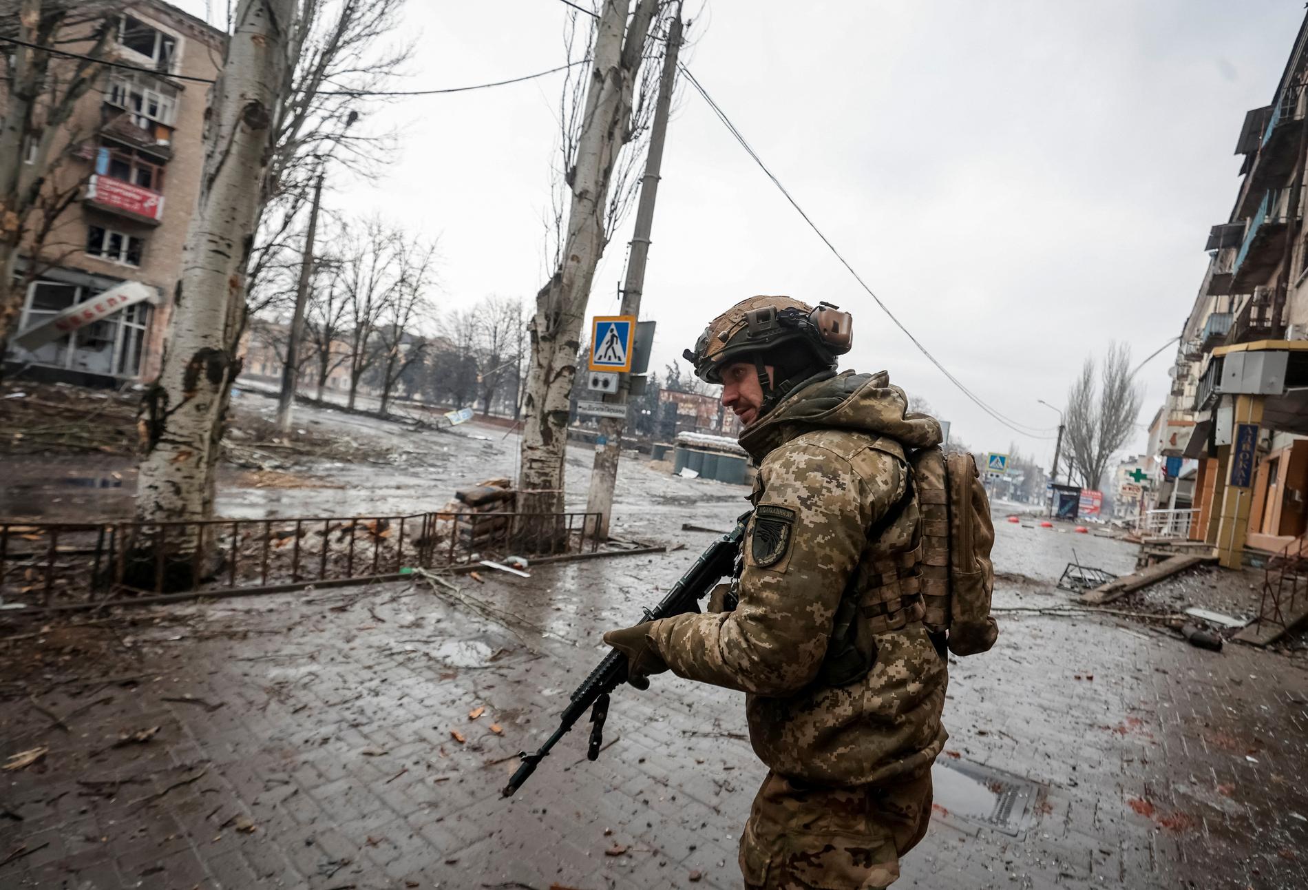 Ukraine is under strong pressure in Bakhmut