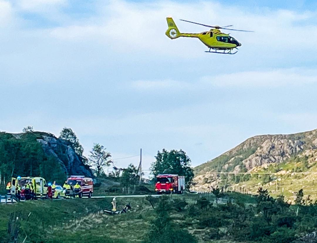 Mann døde i motorsykkelulykke i Sandnes