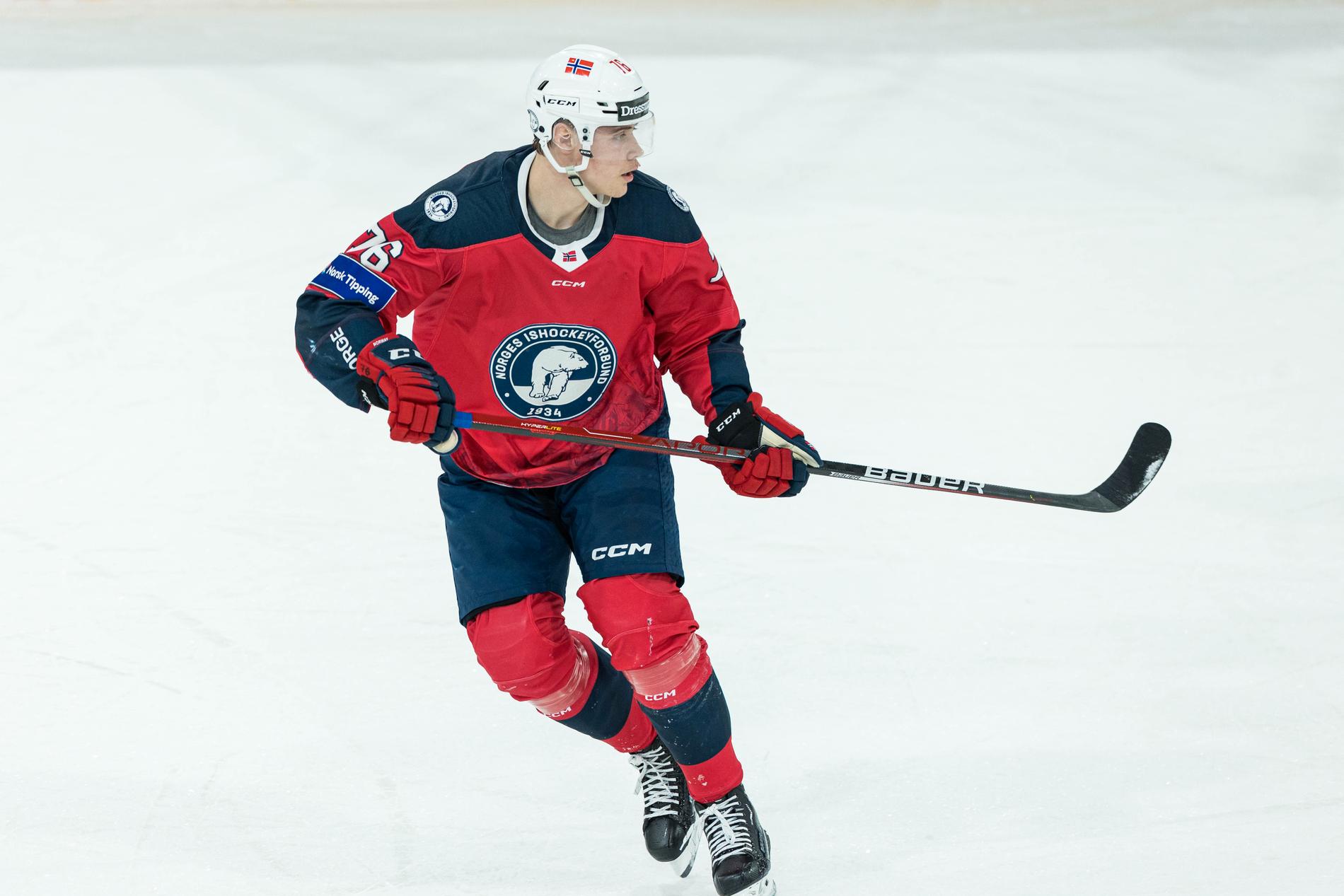 Emil Martinsen Lilleberg is signed to the NHL’s Tampa Bay Lightning