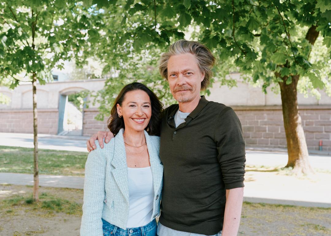 Pia Tjelta and Kristoffer Joner of their first film collectively since “Mongoland”