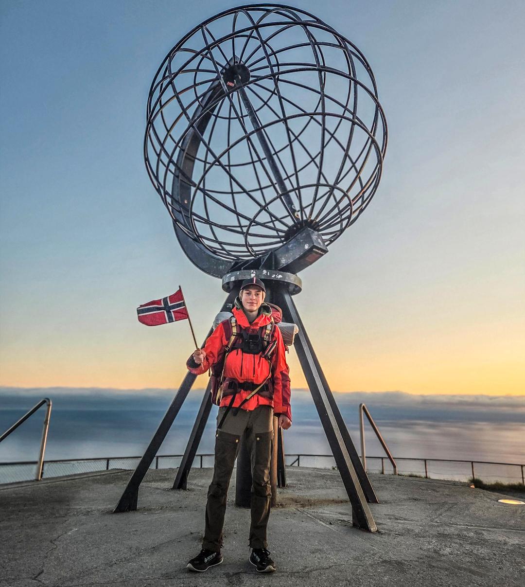 Haakon (16) har gått Norge på langs – uten én hviledag