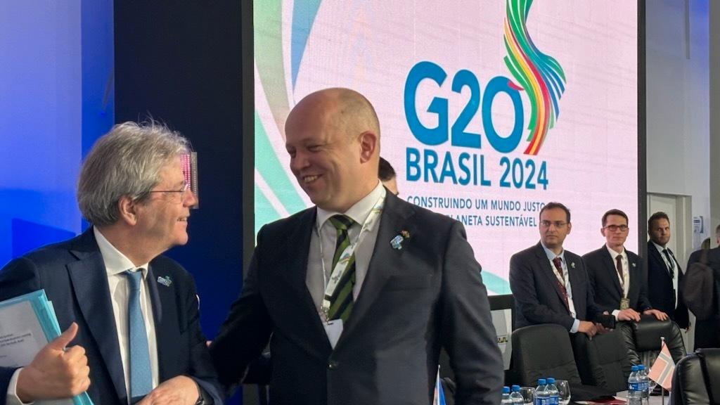 Finance Minister Vedum Pushes for Global Tax Changes at G20 Summit in Brazil