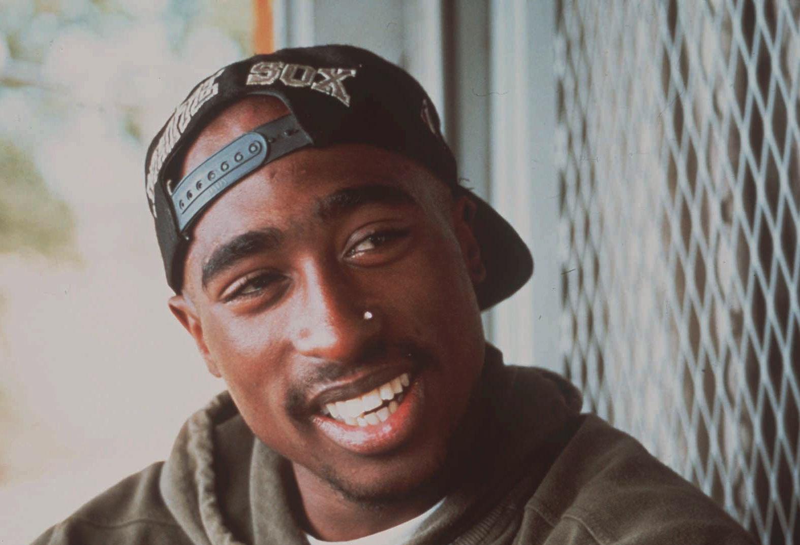 Death: This photo of rapper Tupac was taken in 1993. 