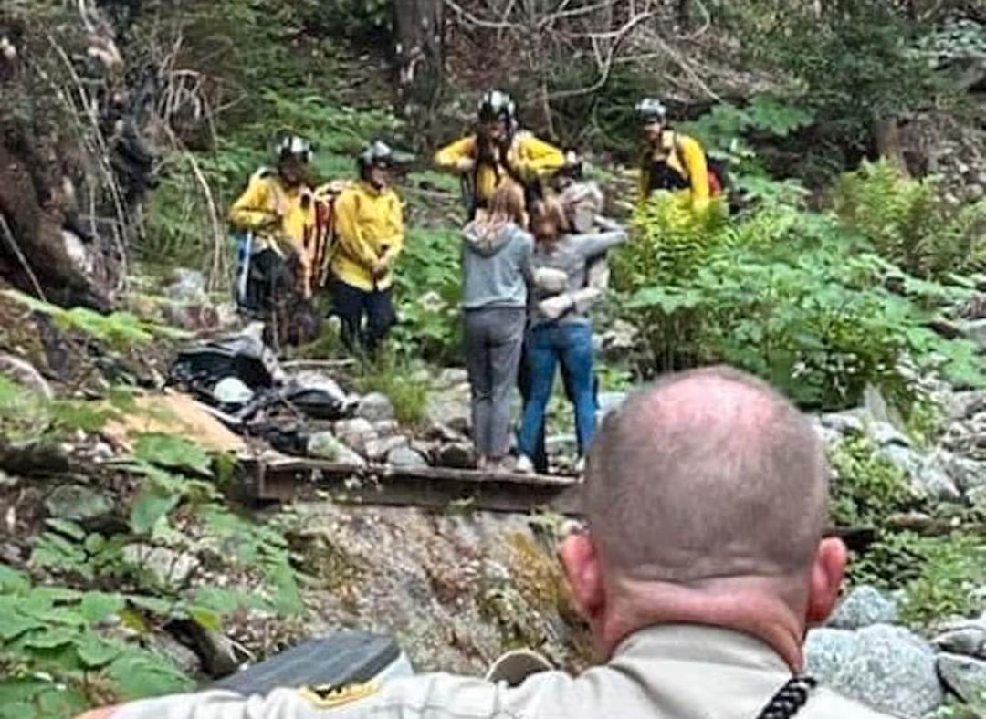 The lost hiker survived ten days in the mountains on water