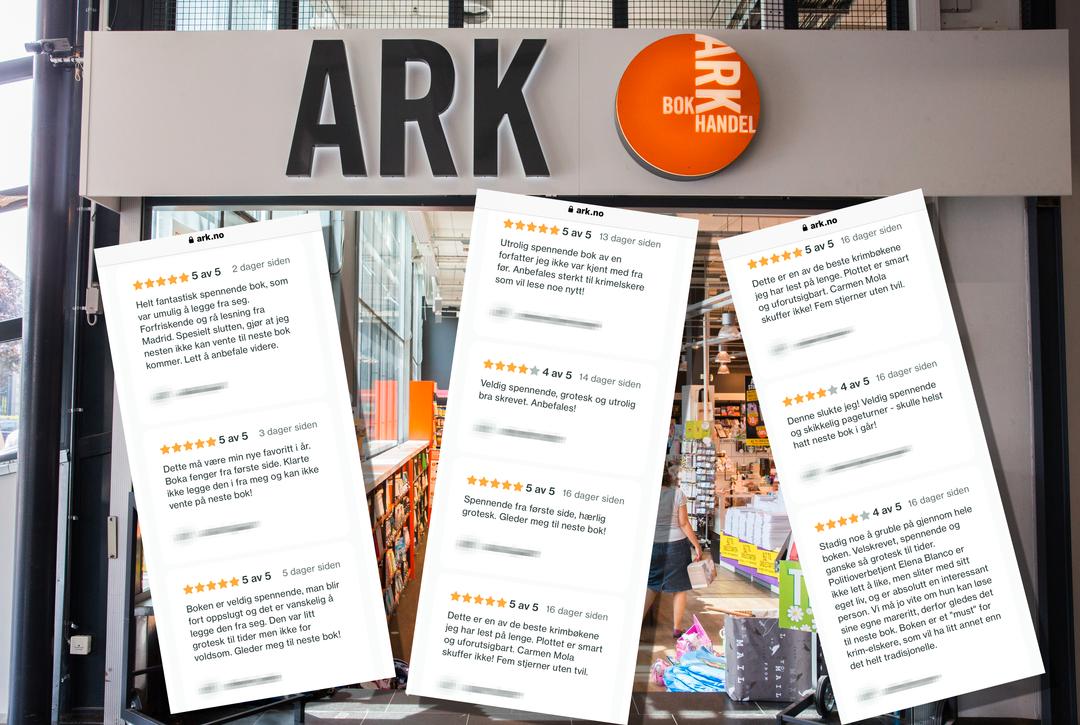 Forlag «kjøpte seg» anmeldelser på Ark.no