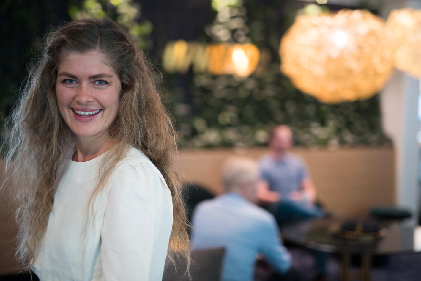 TALENT FOR MARKEDSFØRING: Markedssjef Kristine Grude Nesvik i Upheads kom i fjor på topplisten over årets markedsførere i E24s Ledertalentene.