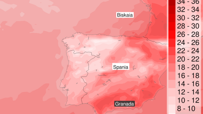 Exceptionnellement chaud en Europe du Sud – VG