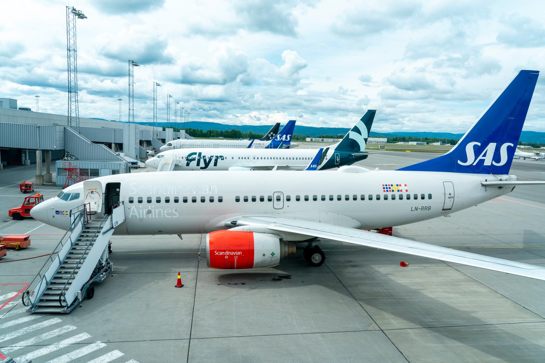 SAS varsler lockout i Sverige om det blir pilotstreik