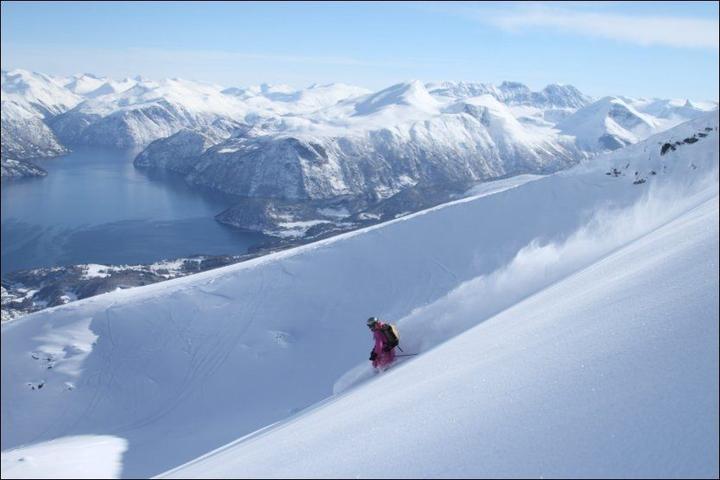 Vg Kårer Norges Beste Alpinanlegg For Løssnøkjørere Best For Løssnøkjøring Strandafjellet 1985