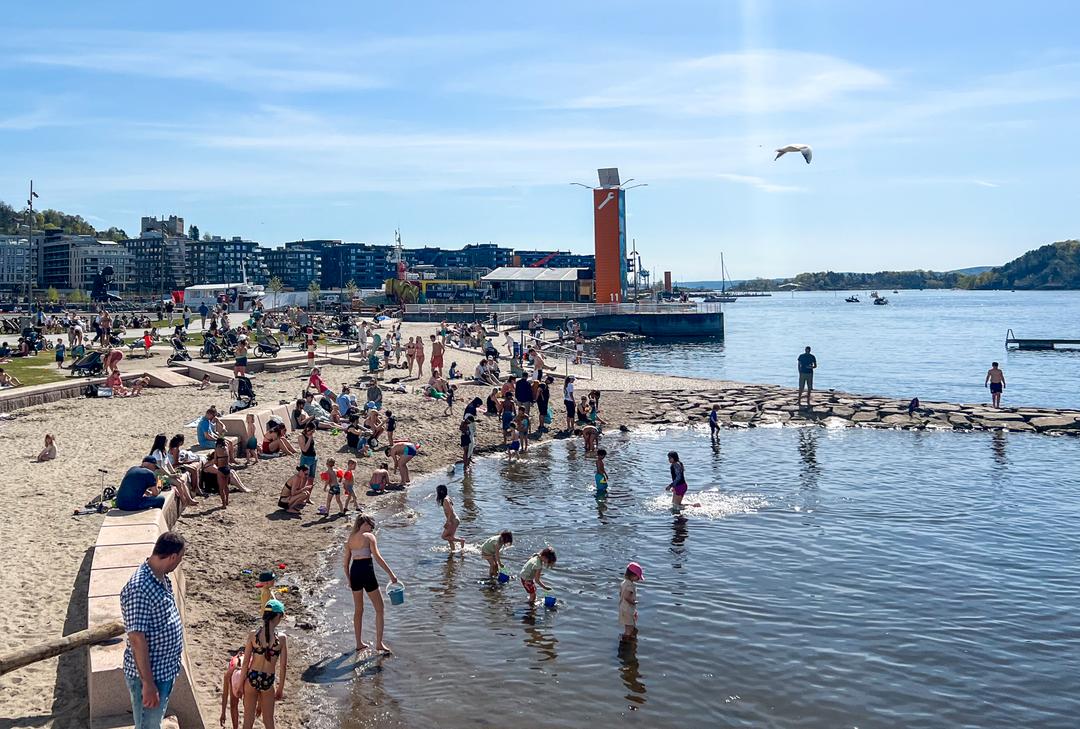 Sommervarmen herjer: – Bare å nyte