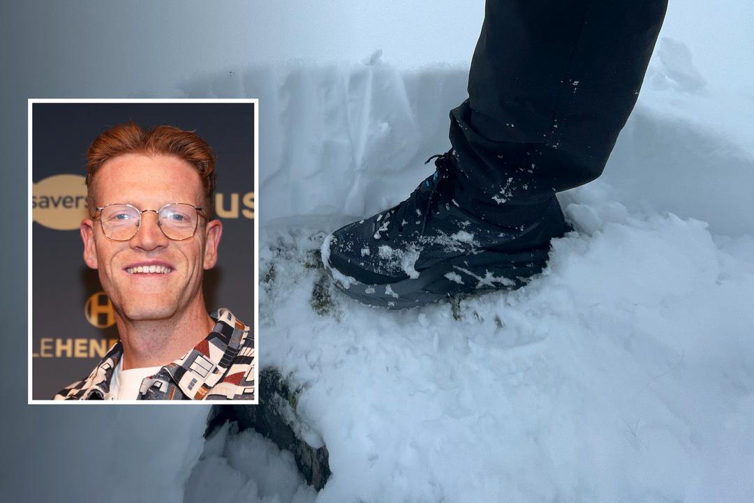 Magnus Waaler (30) fikk en kald overraskelse: – Meldt snø i morgen også