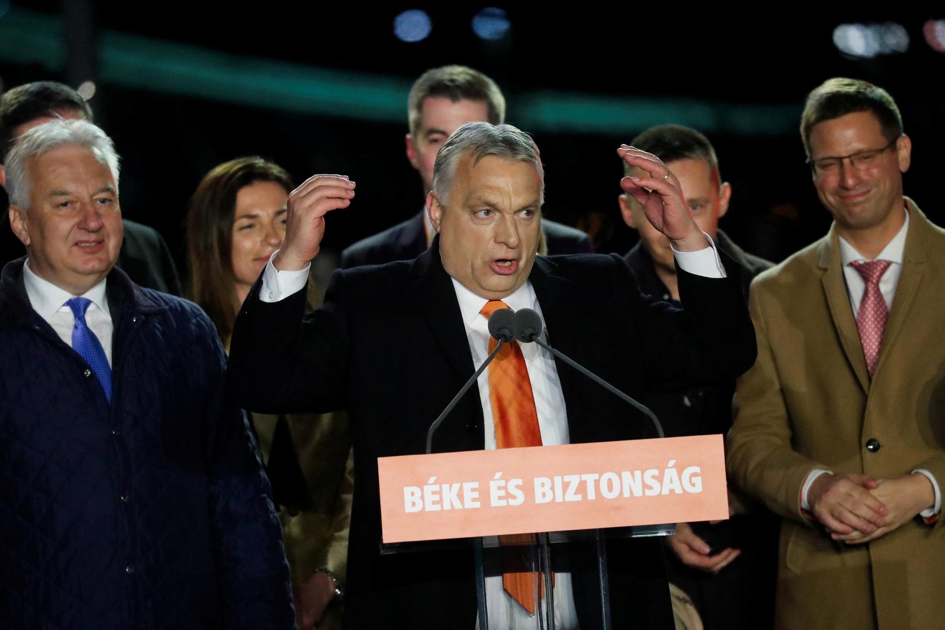 Viktor Orban announces winner of election in Hungary – VG