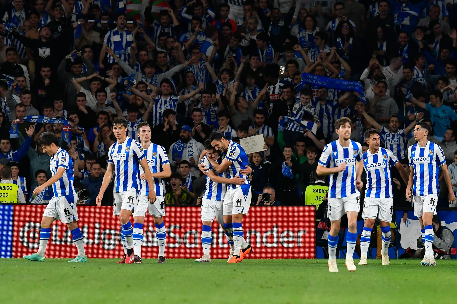 Sorloth was involved in the scoring as Real Sociedad beat Real Madrid
