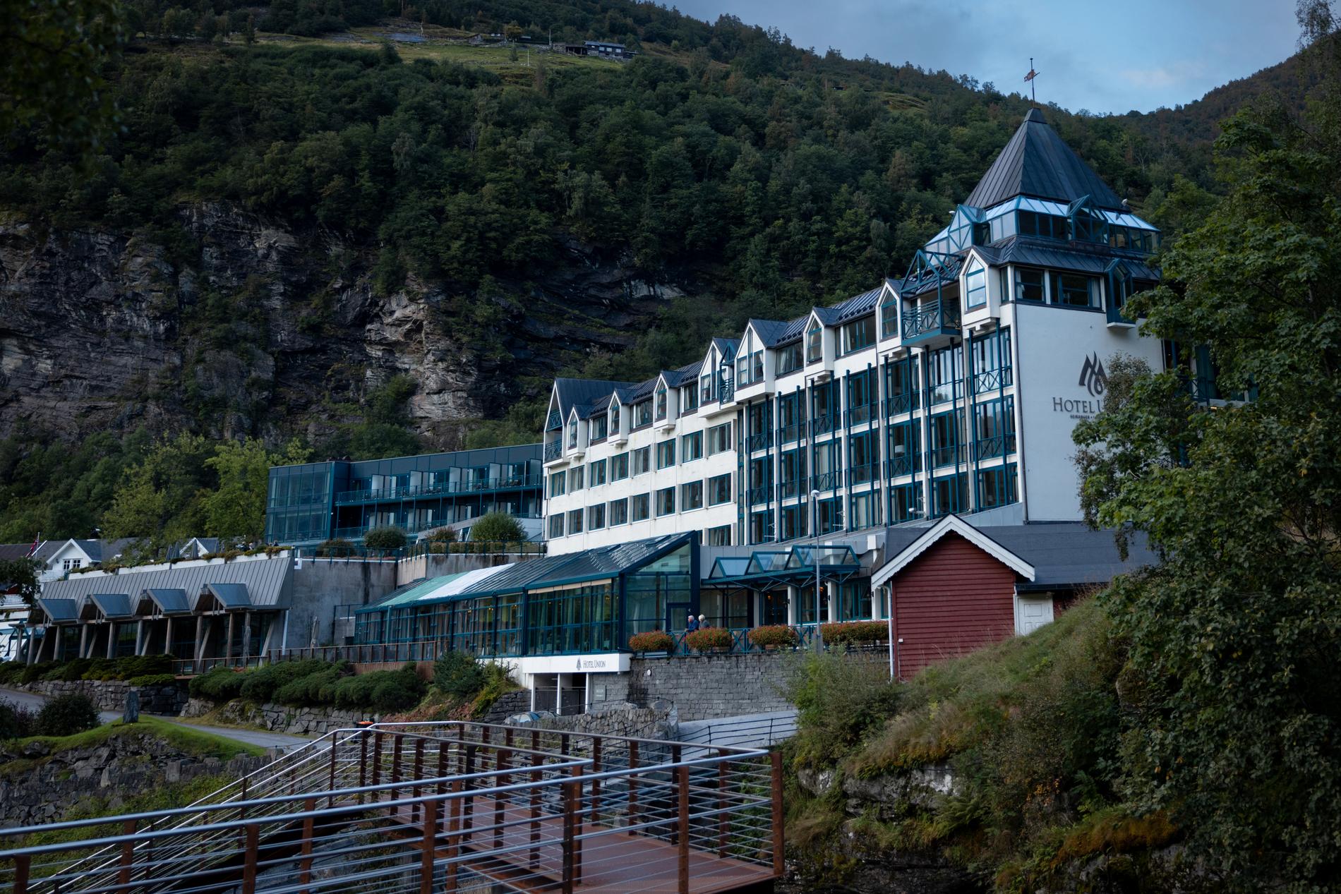 The wedding: The Union Hotel in Geiranger, run by a couple, will be the venue for the celebration next fall. 