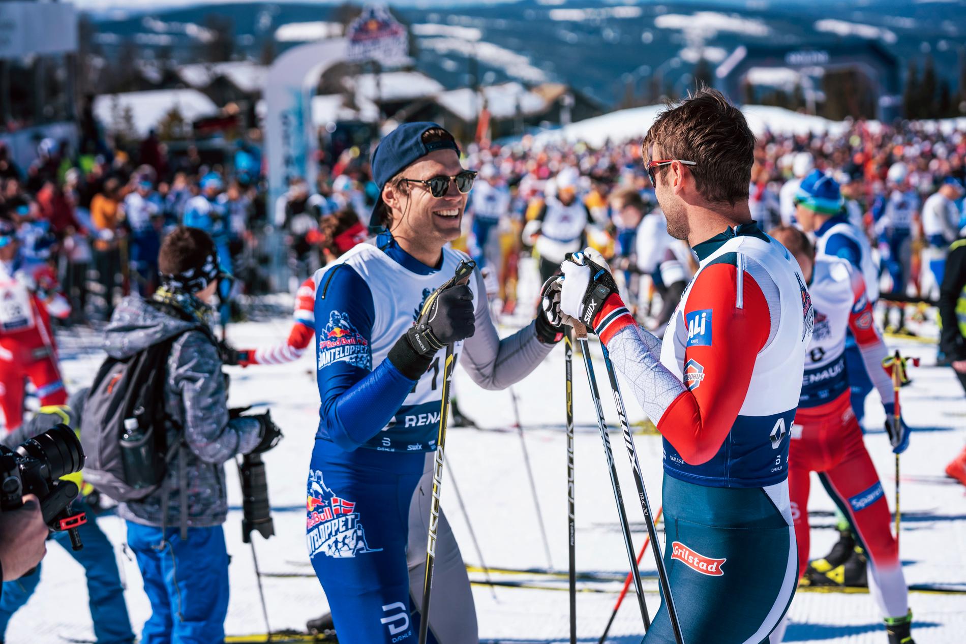 Andreas Mikkelsen is originally an alpine climber, but joined when Peter Northug (10th) took the Gantelobet in 2019.