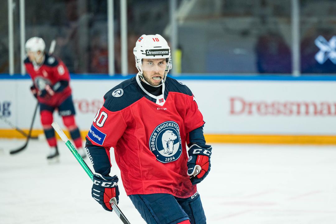 Ishockeylandslaget tapte første VM-oppkjøringskamp 1-3 for Danmark