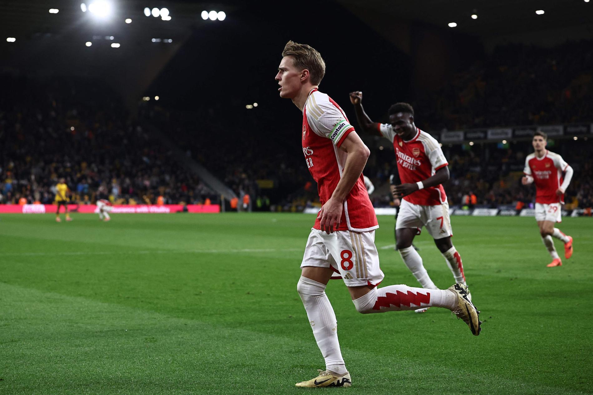 Ødegaard-mål da Arsenal tok tilbake tabelltoppen