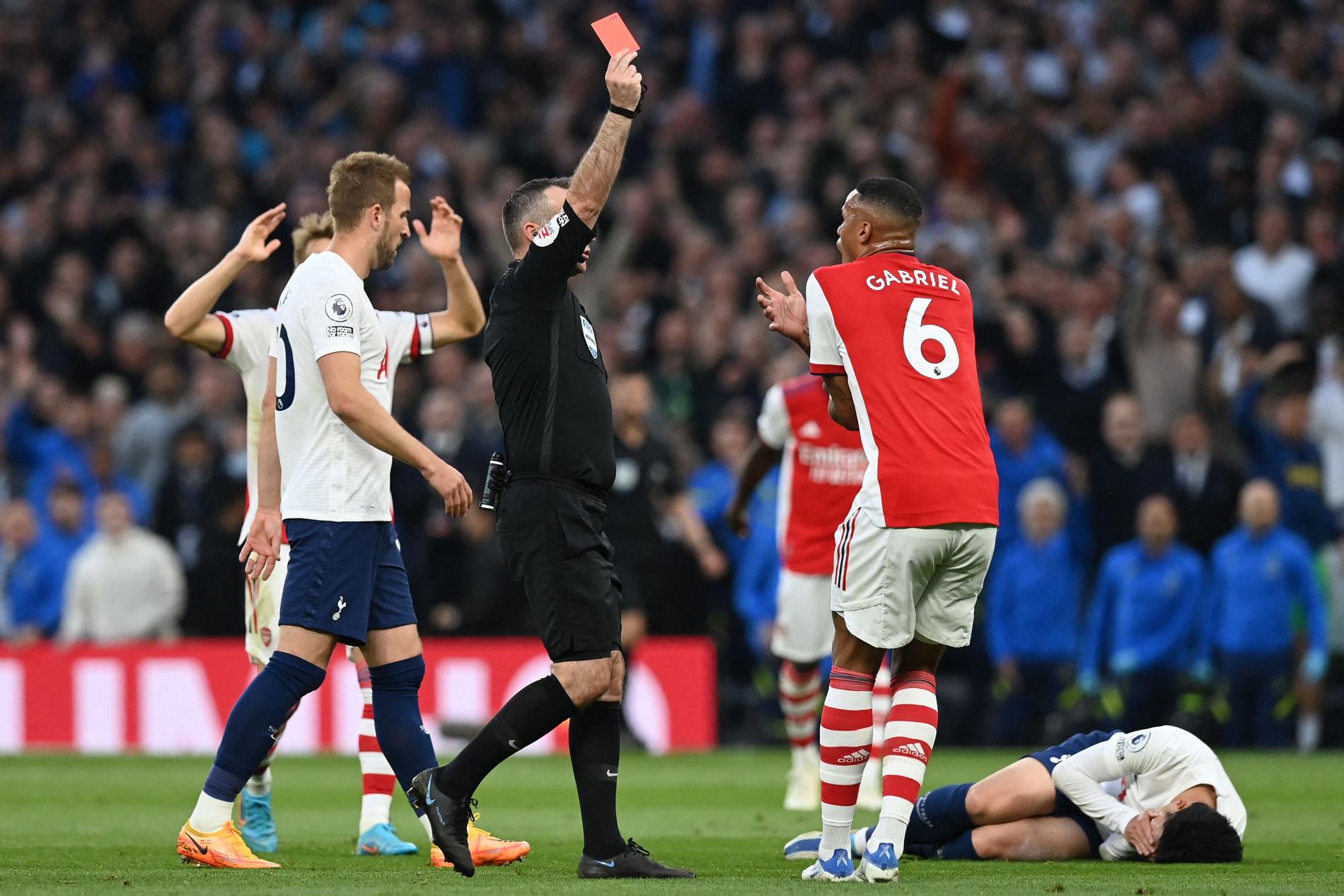 Marerittkamp for Arsenal: Rødt kort og stortap mot Tottenham