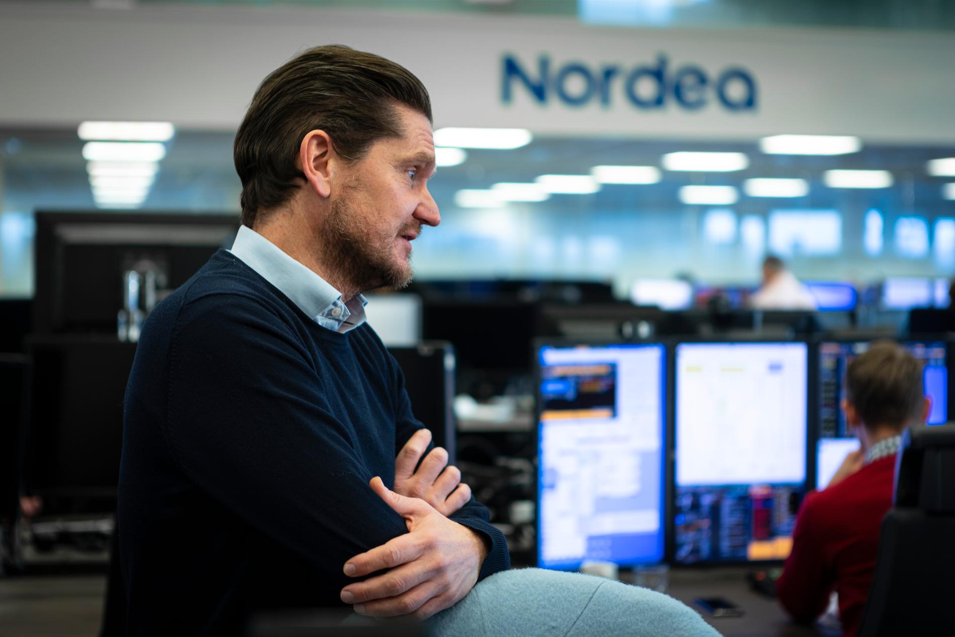 Sjeføkonom Kjetil Olsen i Nordea legger onsdag frem en makroøkonomisk rapport.