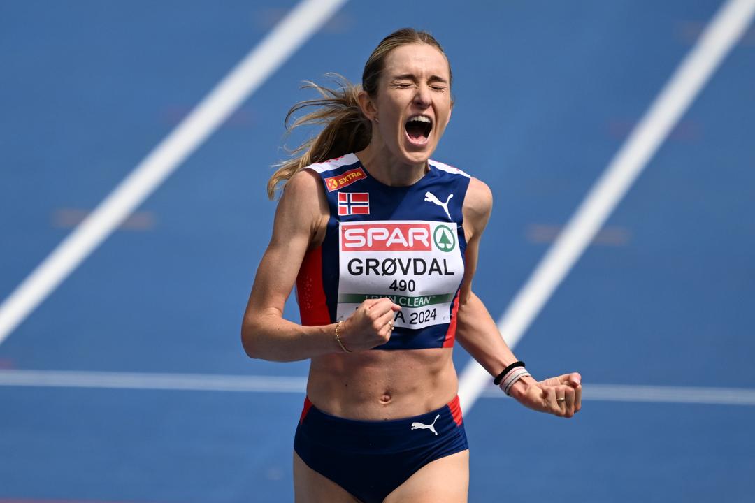 Caroline Bjerkely Grovdal ha ricevuto la medaglia d’oro della Commissione Europea nella mezza maratona