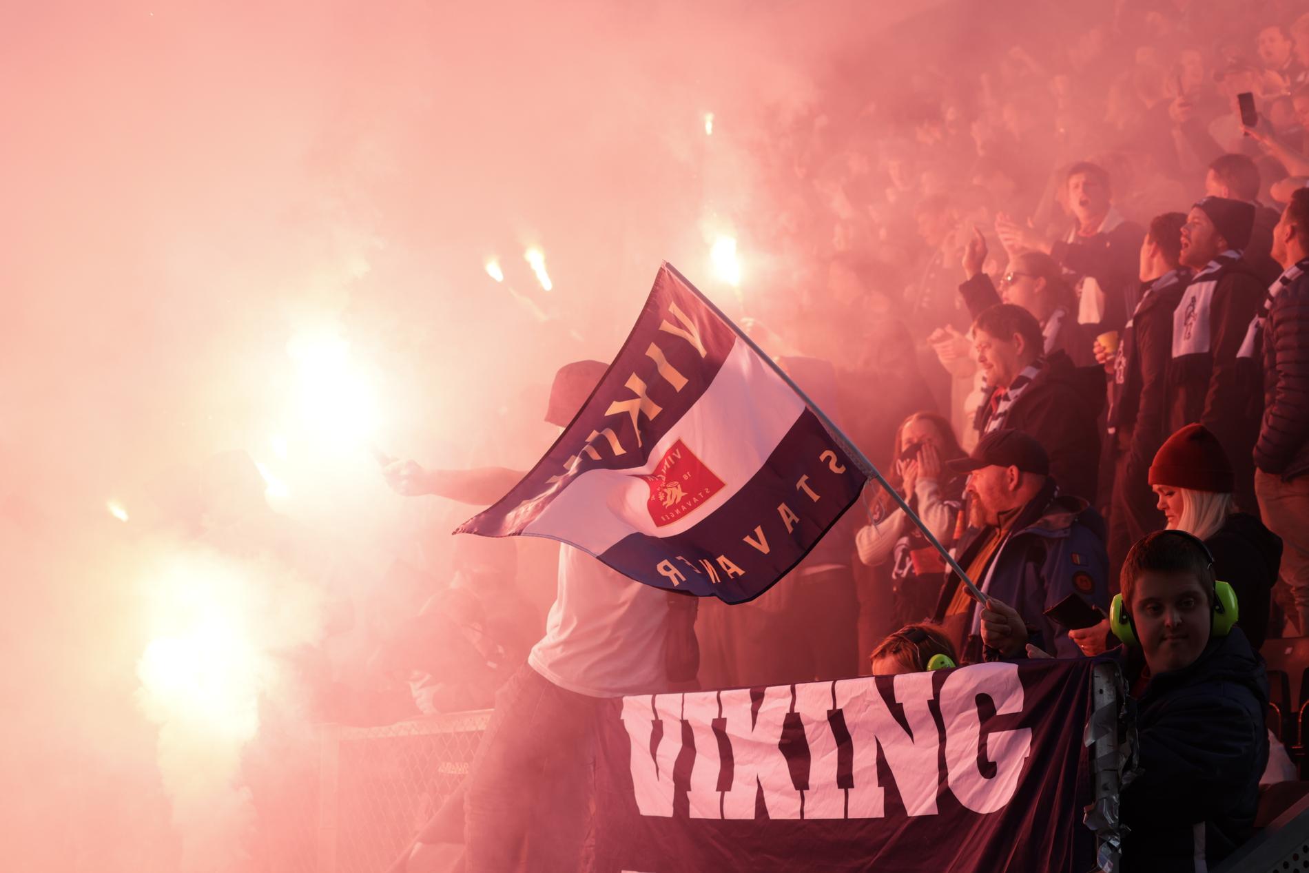 Cook: More than 1,000 fans found their way to Skien Arena and Skagerrak. 