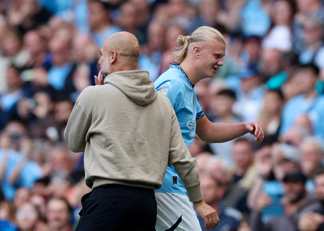 Guardiola tok alvorsprat med Haaland: – Det er ikke noe å diskutere