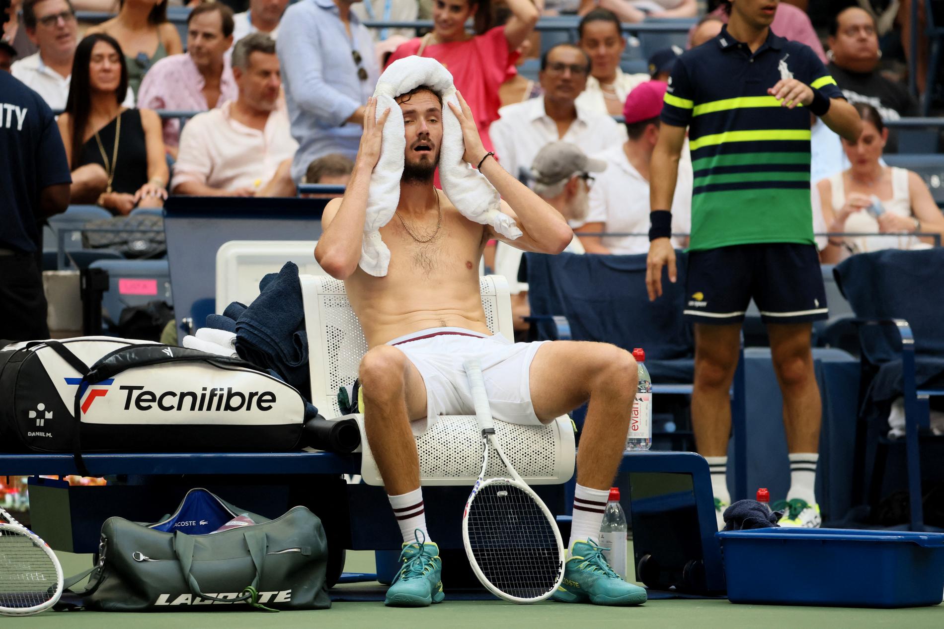 US Open: Daniil Medvedev ha battuto Andrey Rublev agli US Open – si è lamentato del caldo