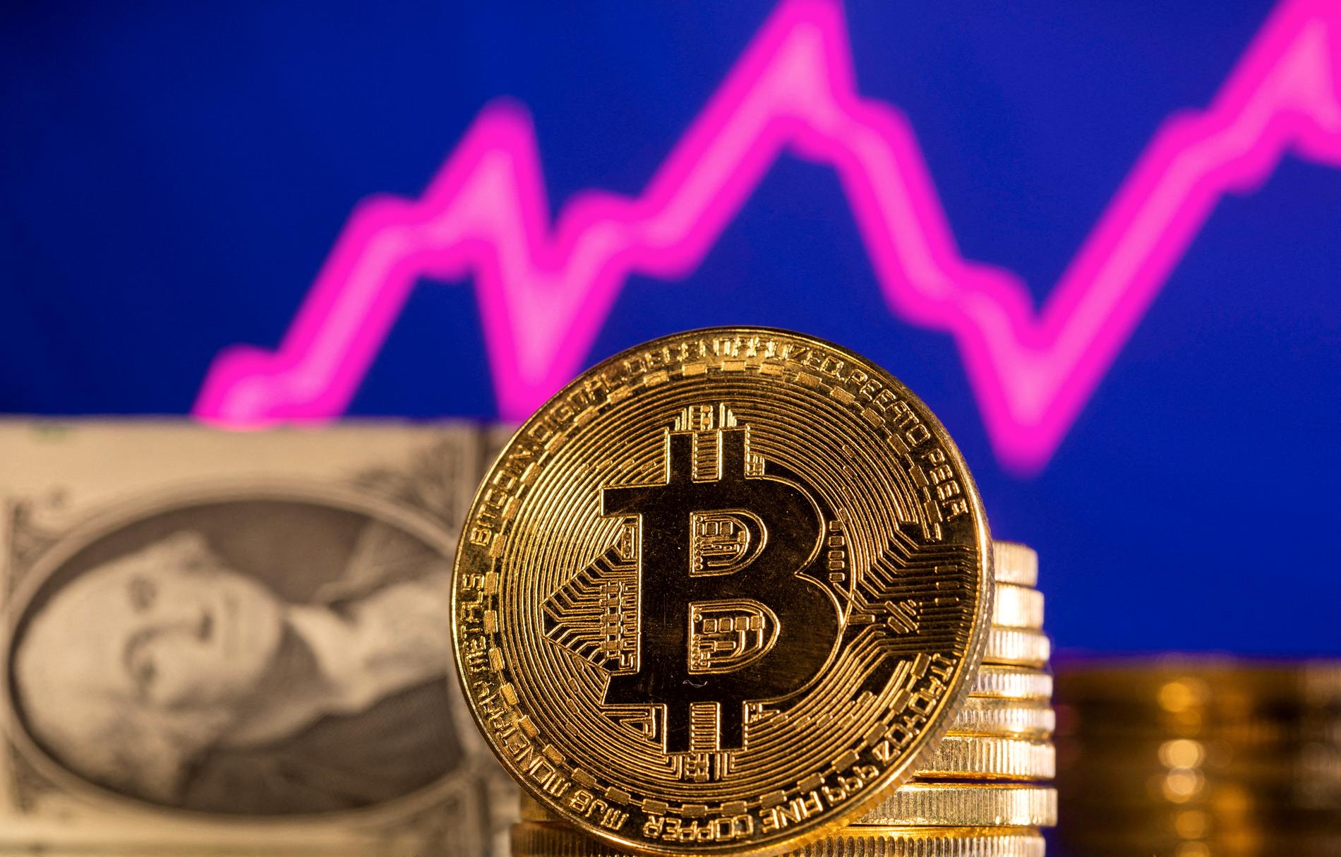 Bitcoin nådde historisk høy verdi – deretter falt kursen