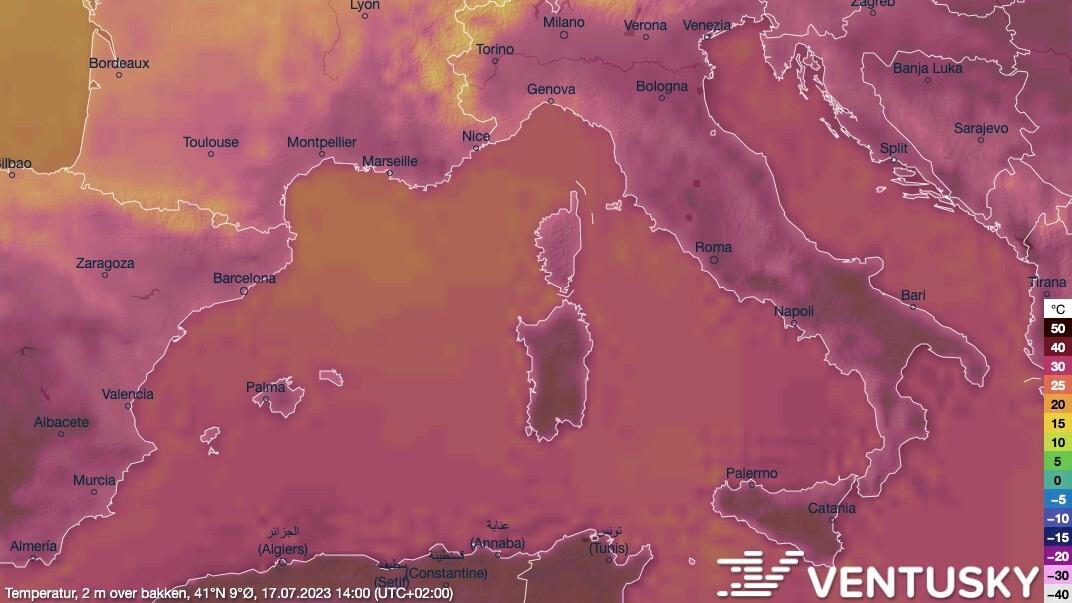 Una nuova ondata di caldo colpisce i Paesi di villeggiatura: codice rosso in 16 città italiane