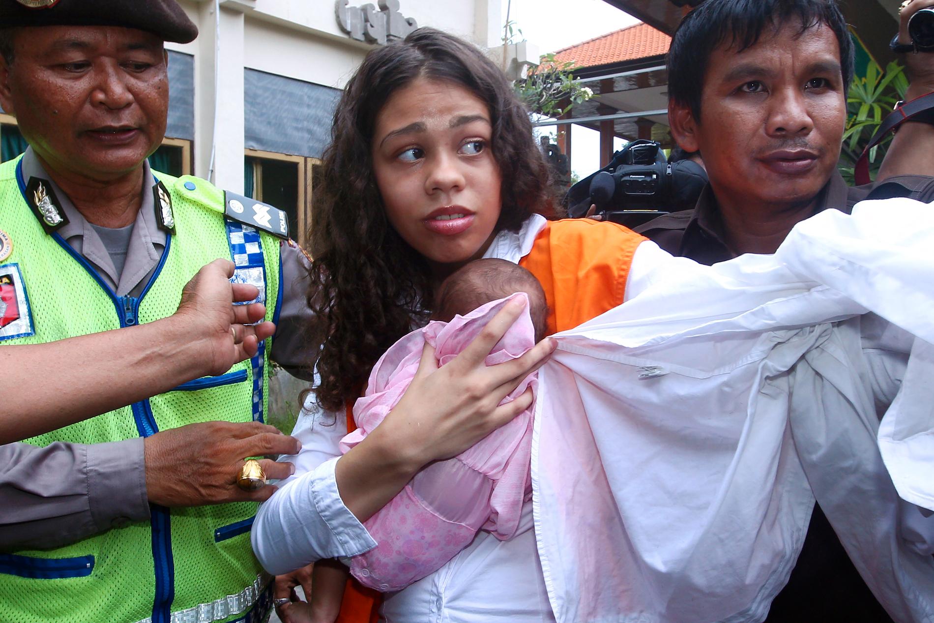The daughter was born while Heather Mack was imprisoned in Indonesia. 