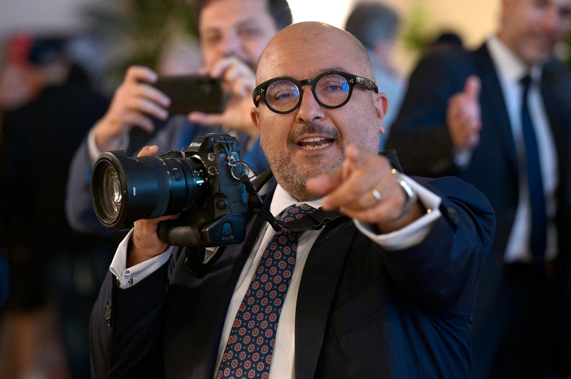 Ministro della Cultura: Gennaro Sangiuliano arriva alla Mostra del Cinema di Venezia ad agosto. 