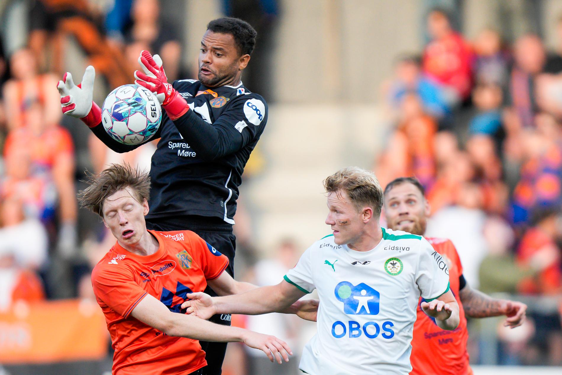 Eliteserien: HamKam beat Aalesund after a goalkeeping error by Sten Grytebust