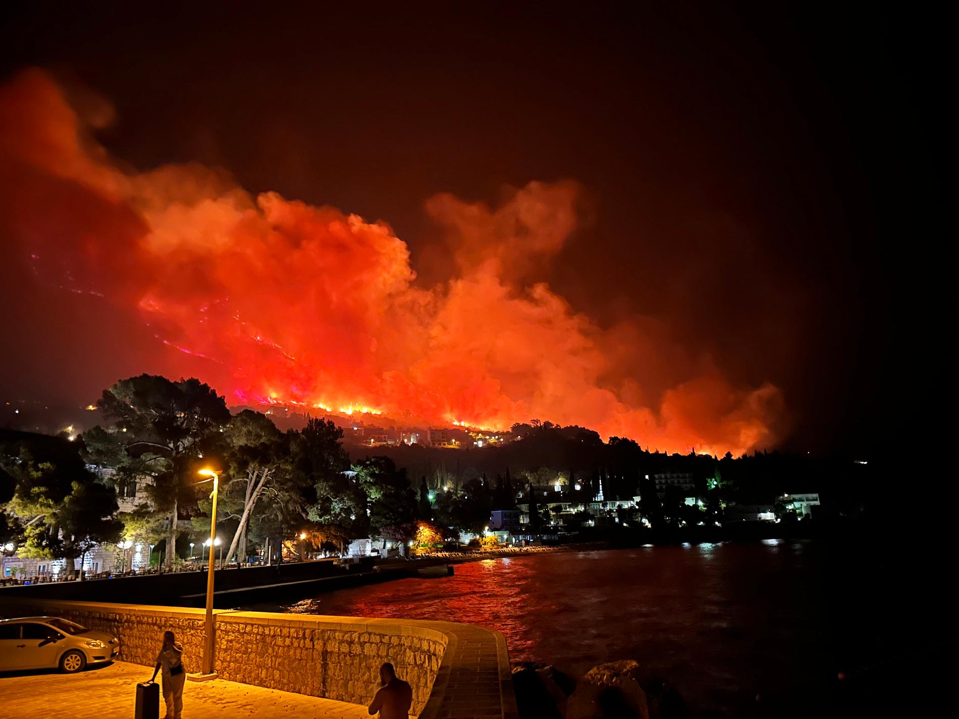 Forest fires in Croatia – VG